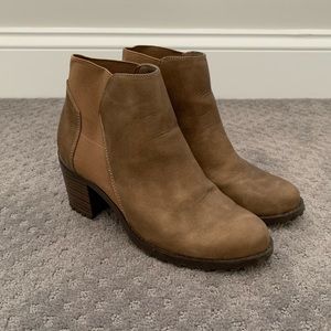 Brown booties